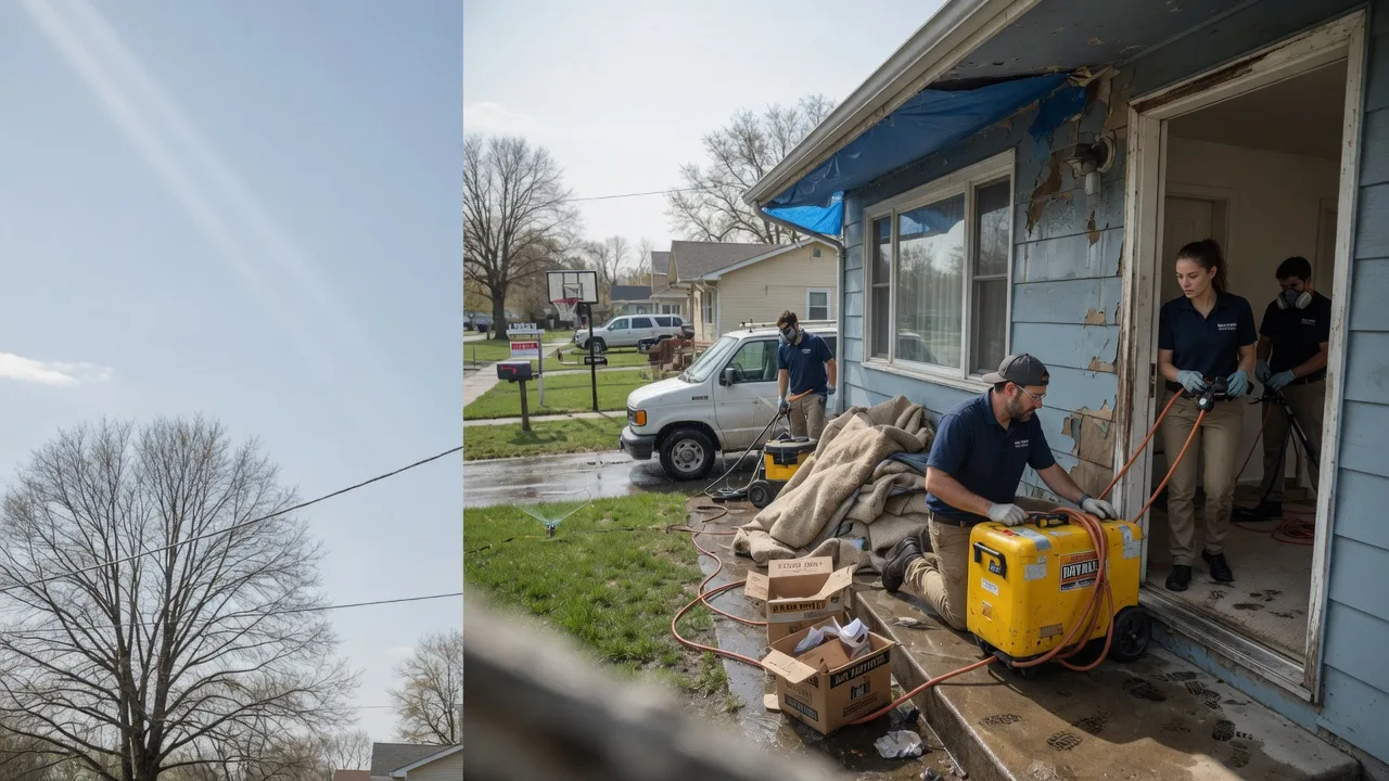 Basement Flood Cleanup in Jamestown, ND near me